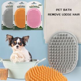 Dog Bath Brush Dog Grooming Brush, Pet Shampoo Bath Brush Soothing Massage Rubber Comb Silicone Grooming And Shedding Brush For Dogs Cats (Color: 4Pcs)